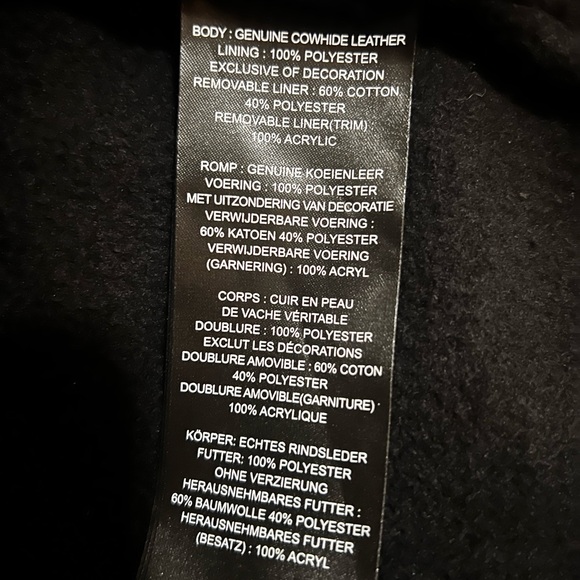 Genuine cowhide leather Harley Davidson motorcycle riding jacket - Picture 9 of 11